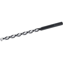 Walter-Titex - 8.4mm 130° Parabolic Flute High Speed Steel Taper Length Drill Bit - Exact Tooling