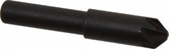 Keo - 5/16" Head Diam, 1/4" Shank Diam, 6 Flute 90° High Speed Steel Countersink - Exact Tooling
