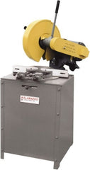 Kalamazoo - 14" Blade Diam, 1" Arbor Hole, Miter Chop & Cutoff Saw - 1,300 RPM, 5 hp, 220/440 Volts, 3 Phase - Exact Tooling