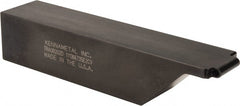 Kennametal - TRAO, Right Hand Cut, 1-1/4" Shank Height x 1-1/4" Shank Width, Neutral Rake Indexable Turning Toolholder - 6" OAL, RC..23 Insert Compatibility, Series K-Lock - Exact Tooling