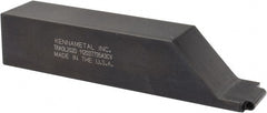 Kennametal - TRAO, Left Hand Cut, 1-1/4" Shank Height x 1-1/4" Shank Width, Neutral Rake Indexable Turning Toolholder - 6" OAL, RC..23 Insert Compatibility, Series K-Lock - Exact Tooling