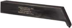 Kennametal - TRTO, Right Hand Cut, 1" Shank Height x 1" Shank Width, Neutral Rake Indexable Turning Toolholder - 6" OAL, RC..152 Insert Compatibility, Series K-Lock - Exact Tooling
