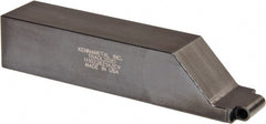 Kennametal - TRAO, Left Hand Cut, 1-1/4" Shank Height x 1-1/4" Shank Width, Neutral Rake Indexable Turning Toolholder - 6" OAL, RC..35 Insert Compatibility, Series K-Lock - Exact Tooling