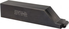 Kennametal - TRAO, Left Hand Cut, 1-1/2" Shank Height x 1-1/2" Shank Width, Neutral Rake Indexable Turning Toolholder - 7" OAL, RC..46 Insert Compatibility, Series K-Lock - Exact Tooling