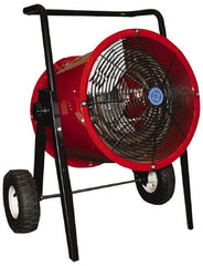 Marley - 51,180 Max BTU Rating, Portable Unit Heater - 62.5 Amps, 240 Volts, 21" Wide x 34" High - Exact Tooling
