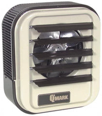 Marley - 34,130 Max BTU Rating, 10,000 Wattage, 650 CFM, Horizontal & Downflow Unit Electric Suspended Heater - Exact Tooling