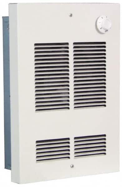 Marley - 240 Volt, 2,000, 1,500 Watt, 50 CFM, Shallow Recess Wall Heater - 9-1/4 Wide x 2-1/2 Deep x 12-1/2 High - Exact Tooling