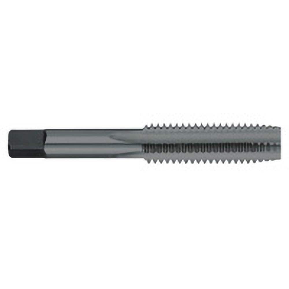 Titan USA - 7/8-14 Bottoming RH 2B/3B H4 Uncoated High Speed Steel 4-Flute Straight Flute Hand Tap - Exact Tooling