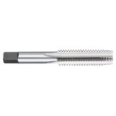 Titan USA - 9/16-18 Taper RH 2B/3B H3 Uncoated High Speed Steel 4-Flute Straight Flute Hand Tap - Exact Tooling