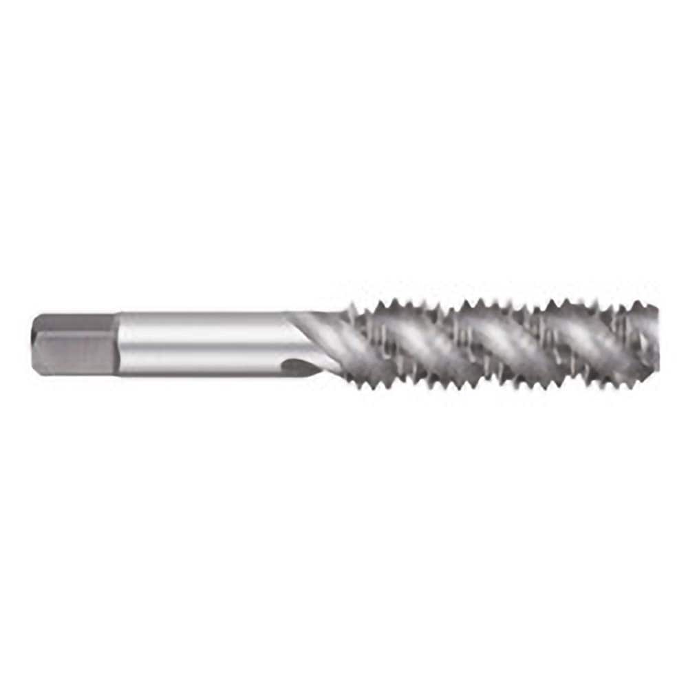 Titan USA - Spiral Flute Taps; Thread Size (Inch): #8-32 ; Chamfer: Semi-Bottoming ; Class of Fit: 2B/3B ; Thread Limit: H3 ; Number of Flutes: 3 ; Material: High Speed Steel - Exact Tooling