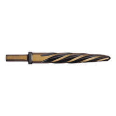 Titan USA - Bridge/Construction Reamers; Reamer Type: Construction Reamer ; Reamer Diameter (Decimal Inch): 13/16 ; Reamer Diameter (Inch): 13/16 ; Shank Type: Flatted ; Flute Type: Spiral ; Flute Length (Inch): 4-1/2 - Exact Tooling