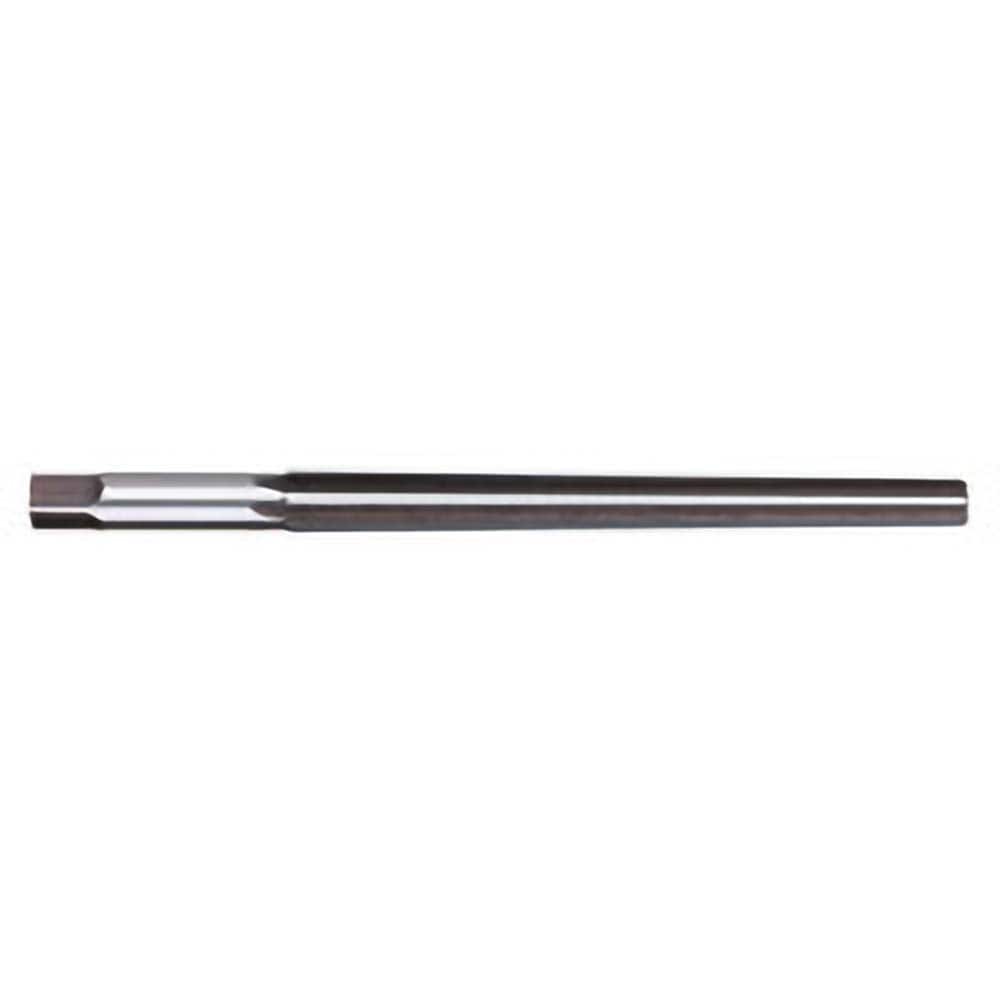 Titan USA - Taper Pin Reamers; Taper Pin Size (Number): #12 (Wire); Small End Diameter (Decimal Inch): 0.8420 ; Reamer Diameter (Decimal Inch): 1.0500 ; Flute Type: Straight ; Shank Type: Straight ; Overall Length (Inch): 13-7/8 - Exact Tooling