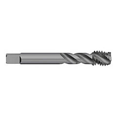Titan USA - Spiral Flute Taps; Thread Size (mm): M10x1.50 ; Chamfer: Semi-Bottoming ; Class of Fit: 6H ; Thread Limit: D3 ; Number of Flutes: 3 ; Material: Powdered Metal - Exact Tooling