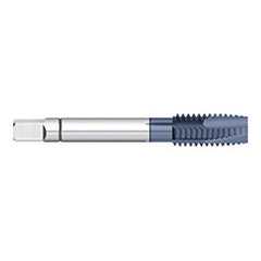 Titan USA - Spiral Point Taps; Thread Size (Inch): 3/4-10 ; Number of Flutes: 4 ; Chamfer: Plug ; Class of Fit: 2B/3B ; Thread Limit: H3 ; Finish/Coating: AlTiN - Exact Tooling