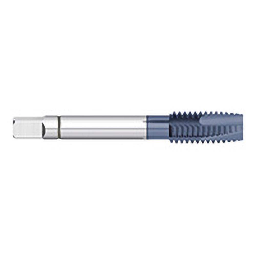 Titan USA - Spiral Point Taps; Thread Size (Inch): 1/4-28 ; Number of Flutes: 3 ; Chamfer: Plug ; Class of Fit: 2B/3B ; Thread Limit: H4 ; Finish/Coating: AlTiN - Exact Tooling