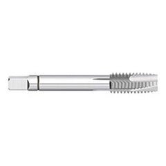 Titan USA - Spiral Point Taps; Thread Size (Inch): 1/2-13 ; Number of Flutes: 4 ; Chamfer: Plug ; Class of Fit: 2B/3B ; Thread Limit: H3 ; Finish/Coating: Uncoated - Exact Tooling