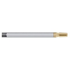 Titan USA - Extension Pipe Taps; Thread Size (Inch): 1/2-14 ; Thread Standard: NPT ; Material: High Speed Steel ; Finish/Coating: TiN ; Number of Flutes: 4 ; Thread Profile: Standard - Exact Tooling