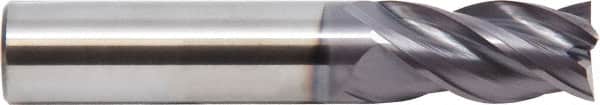 M.A. Ford - 1", 4 Flute, Solid Carbide, 0.06" Corner Radius End Mill - 4" OAL, 1-1/2" LOC - Exact Tooling