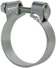 Made in USA - 2.92" ID, Steel Zinc Plated BCE Band Style Clamp - 0.12" Thick, 2-3/4" Hose - Exact Tooling