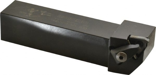 Seco - External Thread, Right Hand Cut, 1-1/4" Shank Width x 1-1/4" Shank Height Indexable Threading Toolholder - 6" OAL, 22ER Insert Compatibility, CE Toolholder, Series Snap Tap - Exact Tooling