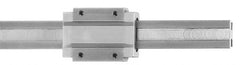 Igus - 1,000mm OAL x 15mm Overall Width x Self Lubricated Linear Guide Systems - 40mm Between Holes - Exact Tooling