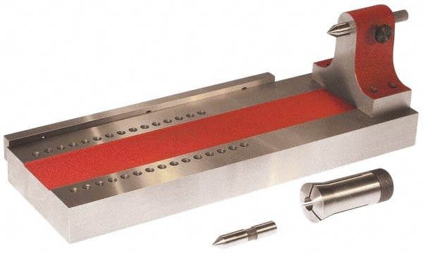 Suburban Tool - Base Plate and Tailstock Assembly - Compatible with Master Grind Index Fixture - Exact Tooling