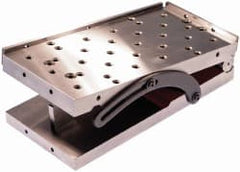 Suburban Tool - 4" Long x 4" Wide x 3-1/8" High, Compound Precision Steel Sine Plate - Square to within 0.0002", 0.0002 (C1), 0.0002 (C2)" Tolerance, 3/8-16 Hole - Exact Tooling