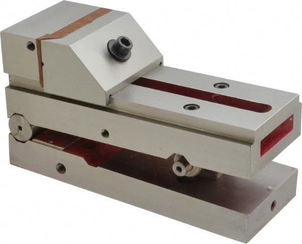 Suburban Tool - 3" Jaw Width x 1-5/16" Jaw Height, 4-3/4" Jaw Capacity, Steel, Sine Vise - 7-1/2" OAL x 3" Overall Width x 3-5/8" Overall Height, Square to within 0.0002", Parallel to within 0.0002" - Exact Tooling