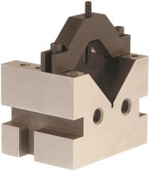 Suburban Tool - 4-3/8" Max Capacity, 90° Angle, Hardened Steel V-Block - 6" Long x 6" Wide x 4" High, Sold as Individual - Exact Tooling