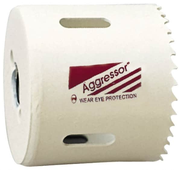 Disston - 5-3/4" Diam, 1-7/8" Cutting Depth, Hole Saw - Bi-Metal Saw, Toothed Edge - Exact Tooling