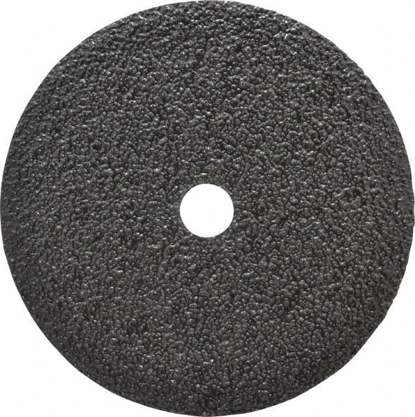 3M - 7" Diam 7/8" Hole 24 Grit Fiber Disc - Very Coarse Grade, Zirconia Alumina, 8,600 Max RPM, Series 501C - Exact Tooling