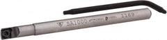 Everede Tool - 0.18" Min Bore Diam, 2-1/2" OAL, 3/16" Shank Diam, Indexable Boring Bar - CDC Insert, Screw Holding Method - Exact Tooling