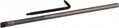 Everede Tool - 0.18" Min Bore Diam, 4" OAL, 5/32" Shank Diam, Indexable Boring Bar - CDC Insert, Screw Holding Method - Exact Tooling