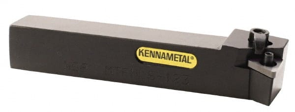 Kennametal - MTFN, Right Hand Cut, 0° Lead Angle, 1" Shank Height x 1" Shank Width, Negative Rake Indexable Turning Toolholder - 6" OAL, TN..43. Insert Compatibility, Series Kenloc - Exact Tooling