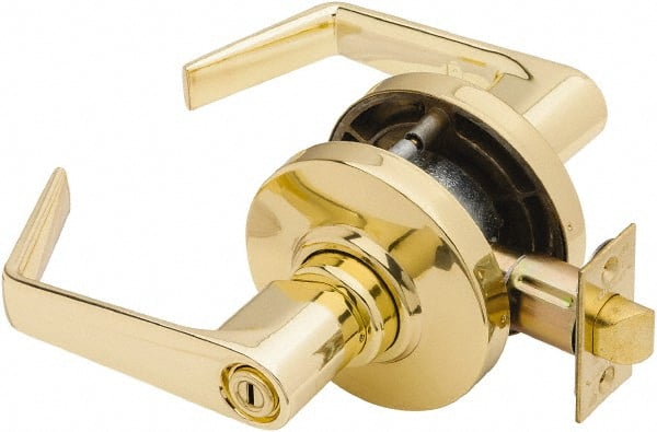 Schlage - Privacy Lever Lockset for 1-3/8 to 1-7/8" Thick Doors - Exact Tooling