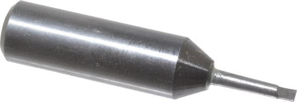 APT - 3/32" Min Bore Diam, 15/32" Max Bore Depth, 3/8 Shank Diam, Boring Bar - Right Hand Cut, Solid Carbide, Bright Finish - Exact Tooling