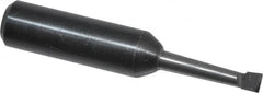 APT - 5/32" Min Bore Diam, 25/32" Max Bore Depth, 3/8 Shank Diam, Boring Bar - Right Hand Cut, Solid Carbide, Bright Finish - Exact Tooling
