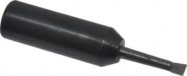 APT - 5/32" Min Bore Diam, 25/32" Max Bore Depth, 1/2 Shank Diam, Boring Bar - Right Hand Cut, Solid Carbide, Bright Finish - Exact Tooling