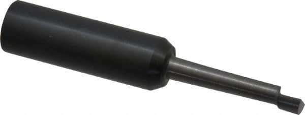 APT - 1/4" Min Bore Diam, 1-1/4" Max Bore Depth, 1/2 Shank Diam, Boring Bar - Right Hand Cut, Solid Carbide, Bright Finish - Exact Tooling