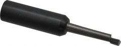APT - 1/4" Min Bore Diam, 1-1/4" Max Bore Depth, 1/2 Shank Diam, Boring Bar - Right Hand Cut, Solid Carbide, Bright Finish - Exact Tooling