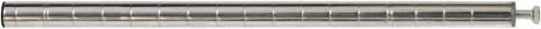 Eagle MHC - 1" Wide, 18 High, Open Shelving Accessory/Component - Stainless Steel, Stainless Steel Finish, Use with Eagle MHC Shelving - Exact Tooling