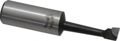 Interstate - 5/16" Min Bore Diam, 1-1/2" Max Bore Depth, 5/8 Shank Diam, Boring Bar - Right Hand Cut, Carbide-Tipped, Bright Finish - Exact Tooling