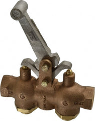 Kingston - 1/2" NPT Hoist Control Valve - Locking Style Lever & 200 Max psi - Exact Tooling