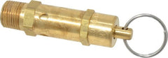 Kingston - 3/8" Inlet, ASME Safety Relief Valve - 150 Max psi, Brass - Exact Tooling