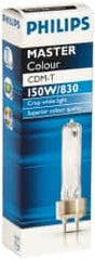 Philips - 150 Watt High Intensity Discharge Commercial/Industrial 2 Pin Lamp - 3,000°K Color Temp, 14,000 Lumens, T6, 12,000 hr Avg Life - Exact Tooling