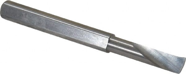 Made in USA - 0.3" Min Bore Diam, 0.96" Max Bore Depth, 1/4 Shank Diam, Boring Bar - Solid Carbide - Exact Tooling