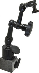 Noga - 320 N Magnetic Force, Fine Adjustment Indicator Positioner & Holder with Base - Articulated Arm, Rectangular Base, 35mm Base Height, 40mm Base Length, 30mm Base Width - Exact Tooling