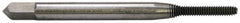 Balax - #1-72 UNF H5 Thread Limit Bottoming Thread Forming Tap - High Speed Steel, Bright Finish, 1-11/16" OAL, 3/8" Thread Length, Right Hand Thread, Series BXB - Exact Tooling