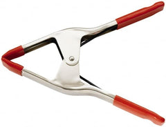 Bessey - 3" Jaw Opening Capacity, 3" Throat Depth, Spring Clamp - Steel Body, Vinyl Handle, Vinyl Tip, 9" OAL - Exact Tooling