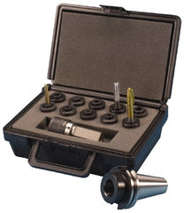 Bilz - 11 Piece, 3/4 Inch Shank Diameter, Rigid, Tapping Chuck Set - Straight Shank, Quick Change - Exact Tooling